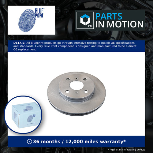 Brake discs pair - brake, vented