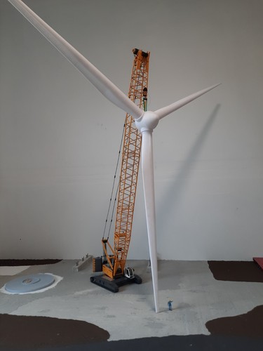 Scale wind turbine - scale,
