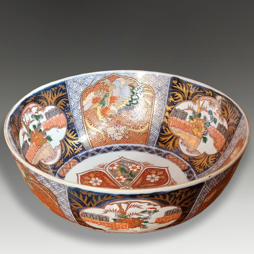 Japanese imari huge punch - imari,