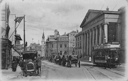 Postcard devon plymouth - ,