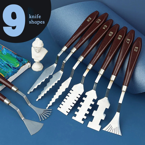 Pcs palette knives flower - palette,