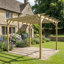 Heavy Duty Wooden Pergola Kit