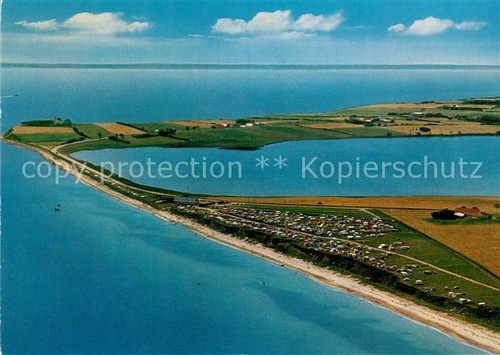 Skovby plane shot with beach