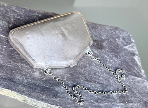 Antique sterling silver purse - sterling,