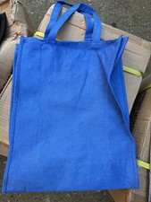 10 x Blue Linen SHOPPING PLAIN