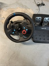 Logitech G29 Wheel and Pedals for PS4 *READ Description* W48-cd04