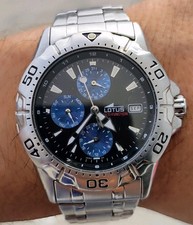 ?Orologio Lotus Chrono 15301 Collection Gents Multifunzione Svizzero Day Date