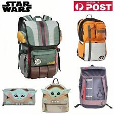 Star Wars Yoda Backpack Wallet Anime Laptop School Bags Travel Outdoor Students