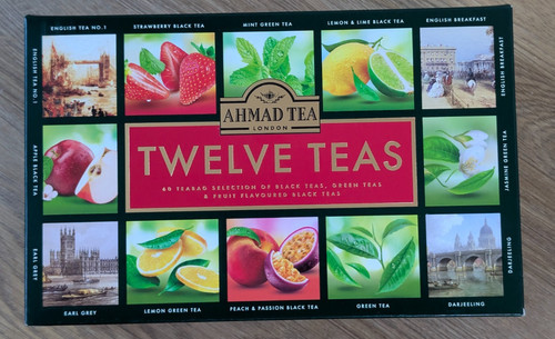 Ahmad tea twelve teas - ahmad,