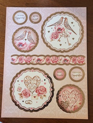 Set foiled die cut - set,