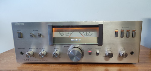 Sony 313 integrated - ta-313, stereo