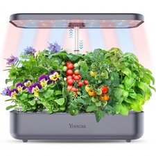 Yoocaa Smart Garden for Growing 12 Plants, Mini Hydroponic Greenhouse