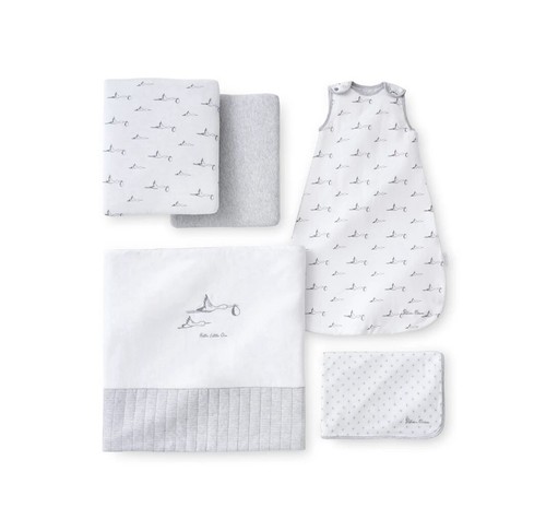 Silver cross cot bedding set - silver,