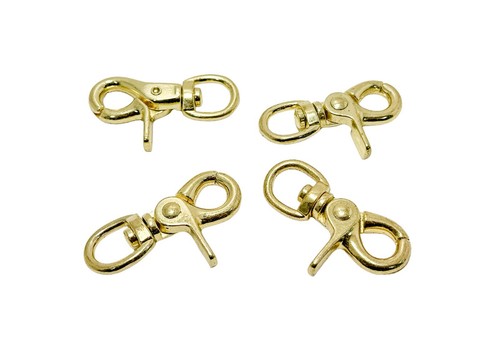 Pcs gold plated swivel - gold,