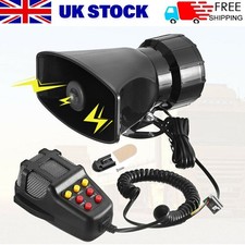 12V 7 Tone Siren Emergency