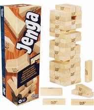 Official Hasbro Games Jenga Game with Digital Die