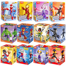 12Cm Marvel Spider Amazing Friends 3 Blind Box Model Kits Spider Man Peter Parke