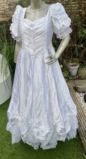 wedding dress vintage 1980s
