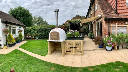 Wood fired pizza oven - , 1000mm