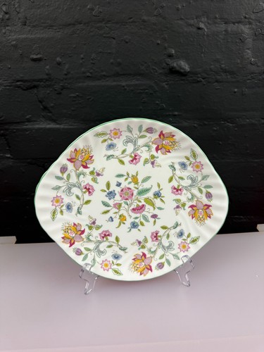 Minton haddon hall eared cake - minton,