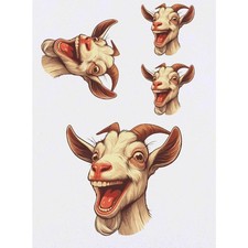 4 x 'Laughing Billy Goat'