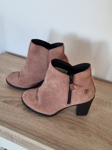 Ladies high heeled timberland - heeled,