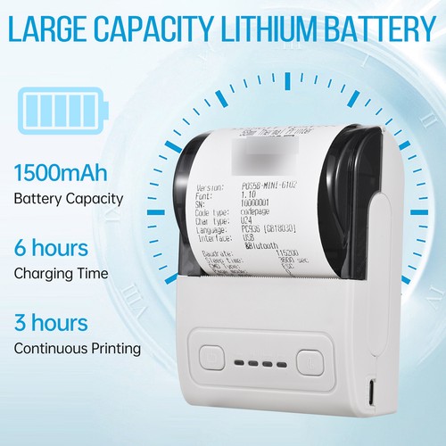 Portable mini thermal - thermal, printer