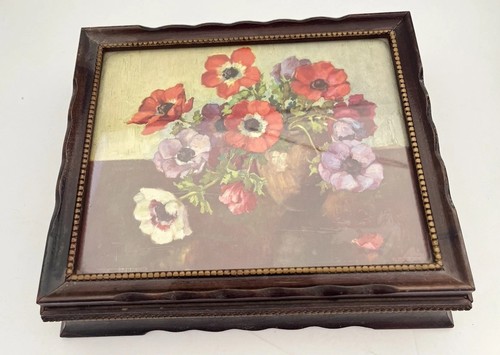 Vintage wood dresser - wood, jewelry