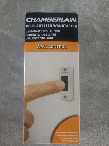 Chamberlain garage door - door, wall