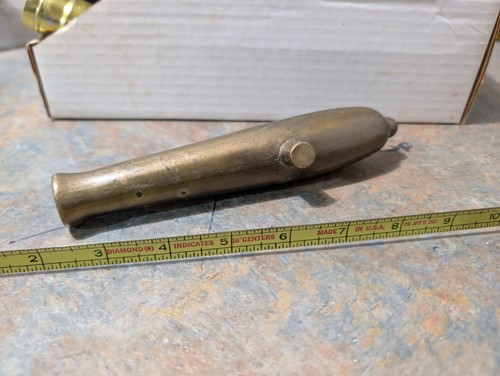 Vintage brass signal - brass,