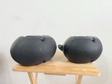 Pair of Electro-Voice EV8D Evid 4.2T Speakers - Black with Brackets