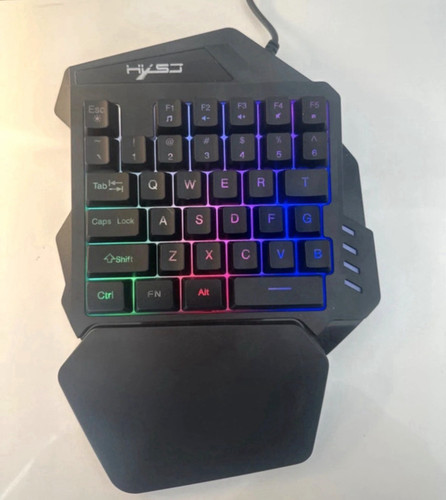 Hxsj one handed gaming keypad - one-handed,