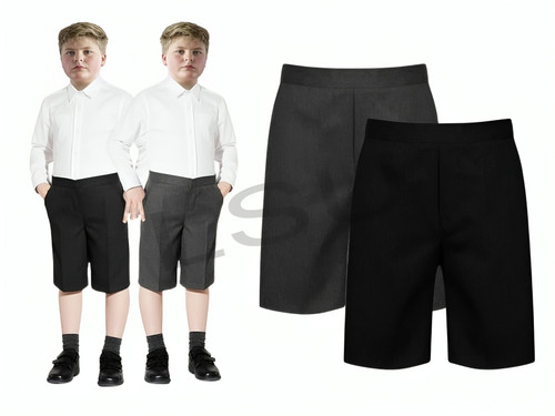 Boys school pull shorts - boys,