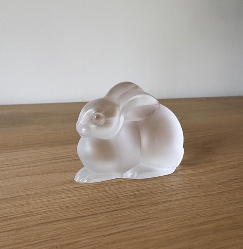 Lalique crystal nesting bunny - lalique,