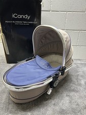 iCandy Peach 3 Blossom Twin Carrycot – Lower Carrycot – Azure / Beige