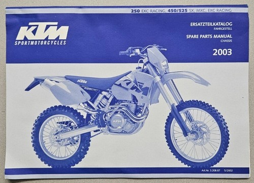New genuine ktm 250exc - new,