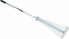 Adjustable Lawn Rake Metal