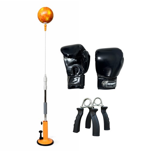 Boxing reflex punch bag with - bag,