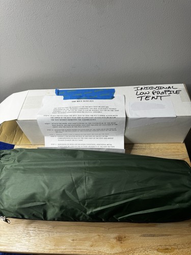 The bivy tent - tent, fly