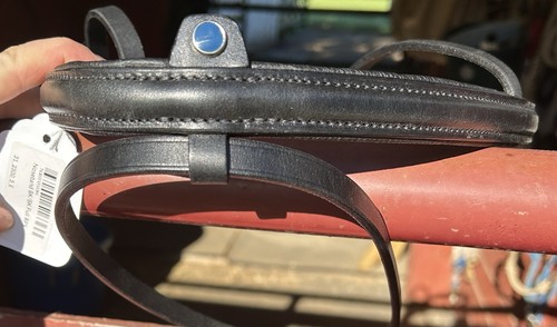 Stubben leitrim black noseband - leitrim,