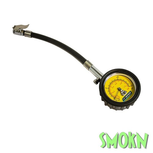 Trials tyre pressure - pressure, gauge
