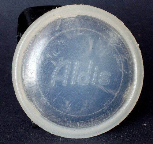 Aldis white push - on, plastic