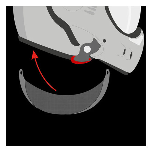 Roof boxer helmet neck - v8,