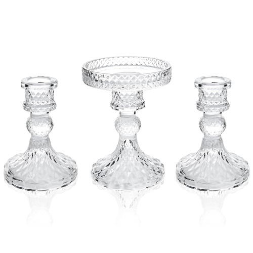 Unity candle holder glass - candle,