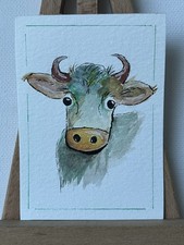 ACEO Original Art – Cow
