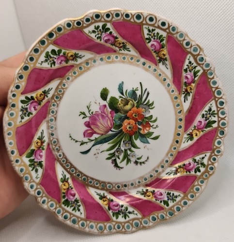 Meissen antique openwork plate - openwork,