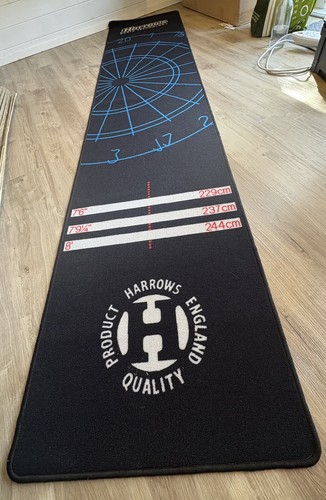 Harrows nylon fibre darts mat - nylon,