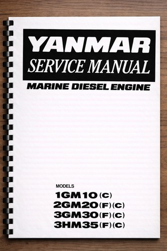 Yanmar 1gm10 2gm20 3gm30 3hm35 - 2gm20,