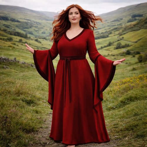 Plus size renaissance gown - size,