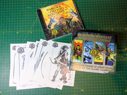 Fighting fantasy audio drama - fighting,